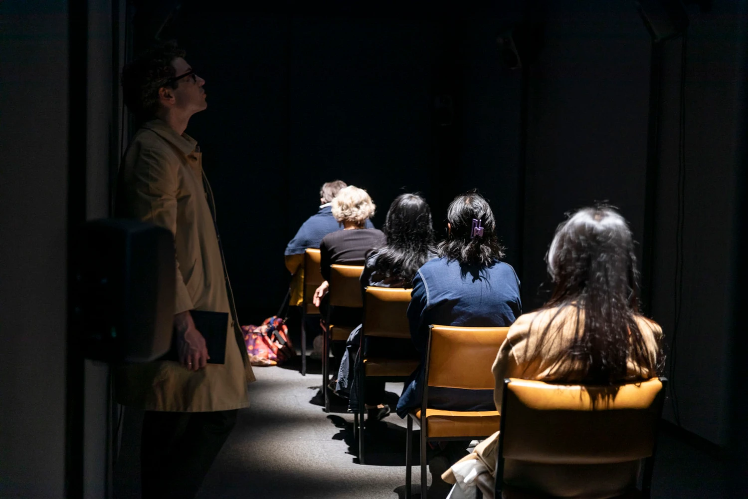 Machine Listening, After words, 2022, installation view, Australian Centre for Contemporary Art (ACCA), Melbourne. Photograph: Lucy Foster.